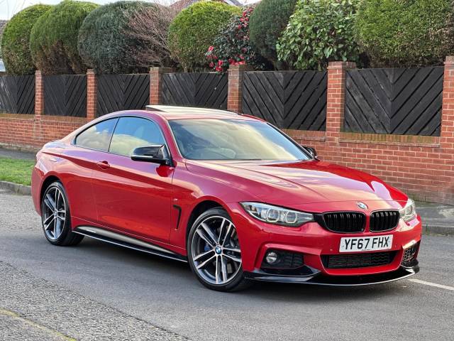 BMW 4 Series 3.0 430d M Sport Auto xDrive Euro 6 (s/s) 2dr Coupe Diesel Red
