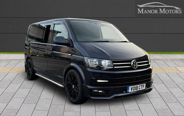 Volkswagen Transporter 2.0 TDI T32 BlueMotion Tech Highline Crew Van DSG FWD SWB Euro 6 (s/s) 5dr Combi Van Diesel Blue