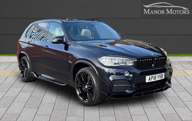 BMW X5 3.0 M50d Auto xDrive Euro 6 (s/s) 5dr SUV Diesel Black