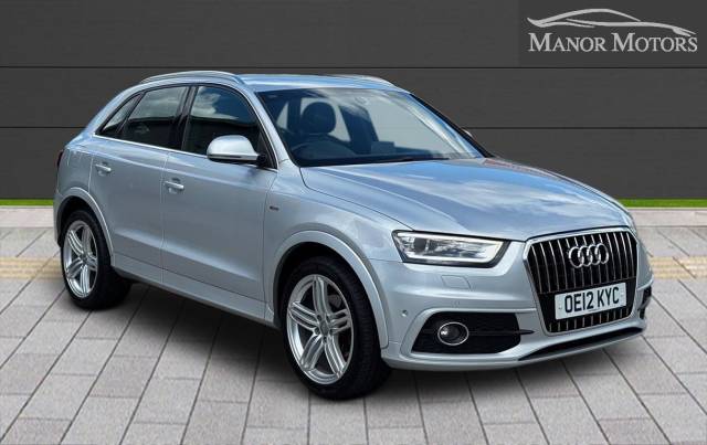Audi Q3 2.0 TDI S line Euro 5 (s/s) 5dr SUV Diesel Silver