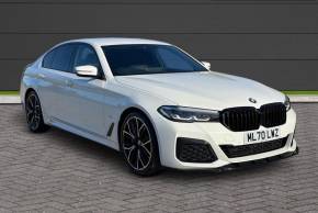 BMW 5 SERIES 2020 (70) at Manor Motors Car Sales Limited Castleford