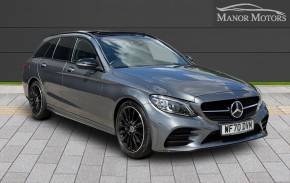 MERCEDES-BENZ C CLASS 2020 (70) at Manor Motors Car Sales Limited Castleford