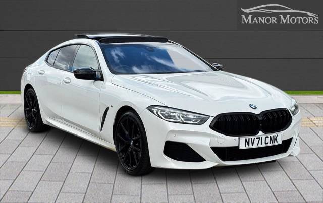 BMW 8 Series Gran Coupe 3.0 840d MHT M Sport Steptronic xDrive Euro 6 (s/s) 4dr Saloon Hybrid White