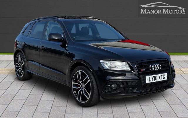 Audi SQ5 3.0 BiTDI V6 Plus Tiptronic quattro Euro 6 (s/s) 5dr SUV Diesel Black