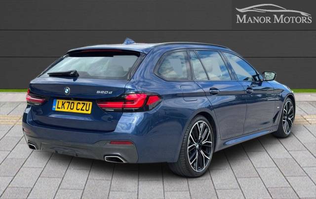 2020 BMW 5 Series 2.0 520d MHT M Sport Touring Steptronic Euro 6 (s/s) 5dr