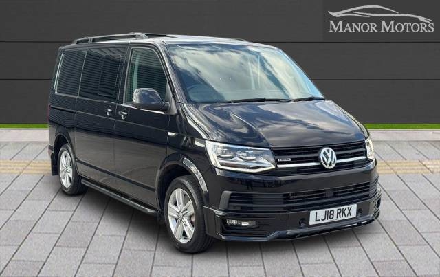 Volkswagen Transporter 2.0 BiTDI T32 BlueMotion Tech Highline Kombi DSG 4Motion SWB Euro 6 (s/s) 5dr Combi Van Diesel Black