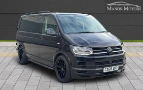 VOLKSWAGEN TRANSPORTER 2018 (68) at Manor Motors Car Sales Limited Castleford