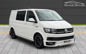 VOLKSWAGEN TRANSPORTER 2016 (66) at Manor Motors Car Sales Limited Castleford