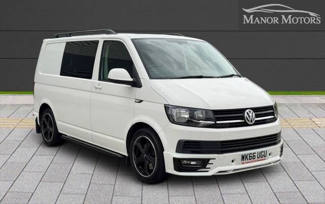Volkswagen Transporter 2.0 BiTDI T32 BlueMotion Tech Highline Kombi FWD SWB Euro 6 (s/s) 5dr Combi Van Diesel White