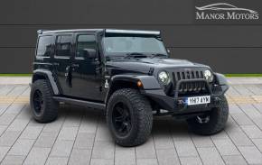 JEEP WRANGLER 2017 (17) at Manor Motors Car Sales Limited Castleford