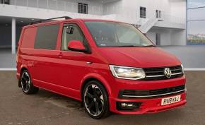 VOLKSWAGEN TRANSPORTER 2018 (18) at Manor Motors Car Sales Limited Castleford