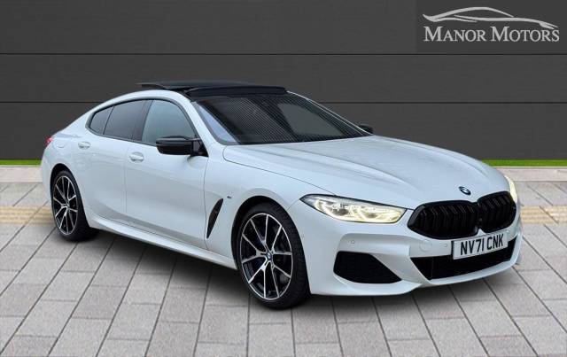BMW 8 Series Gran Coupe 3.0 840d MHT M Sport Steptronic xDrive Euro 6 (s/s) 4dr Saloon Hybrid White