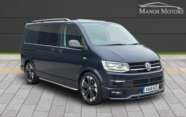 Volkswagen Transporter 2.0 BiTDI T32 BlueMotion Tech Highline Kombi DSG FWD SWB Euro 6 (s/s) 5dr Combi Van Diesel Blue