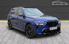 BMW X7 at Manor Motors Car Sales Limited Castleford