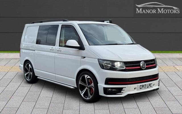 Volkswagen Transporter 2.0 TDI T32 BlueMotion Tech Highline Kombi FWD SWB Euro 6 (s/s) 5dr Combi Van Diesel White