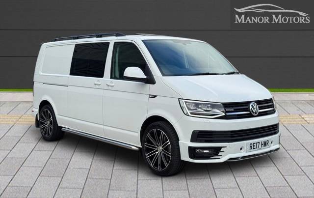 Volkswagen Transporter 2.0 BiTDI T32 BlueMotion Tech Highline Kombi DSG 4Motion LWB Euro 6 (s/s) 5dr Combi Van Diesel White