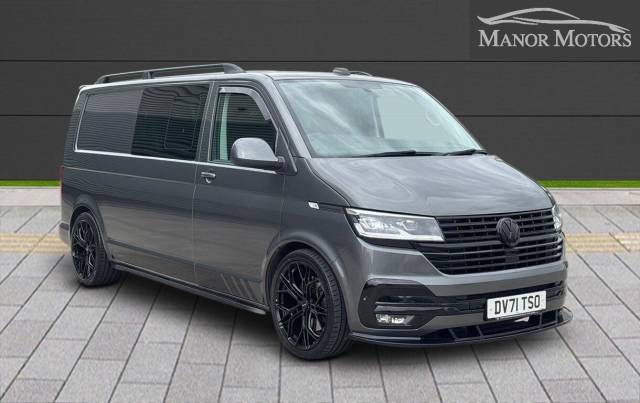 Volkswagen Transporter 2.0 TDI T32 Highline Kombi DSG FWD LWB High Roof Euro 6 (s/s) 5dr Combi Van Diesel Grey