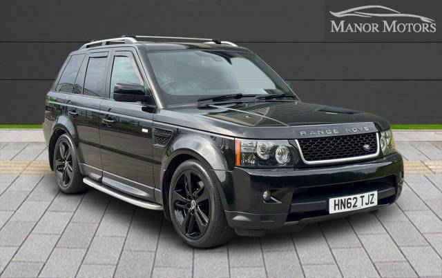 Land Rover Range Rover Sport 3.0 SD V6 HSE Red Auto 4WD Euro 5 5dr SUV Diesel Black