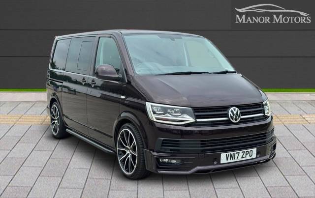 Volkswagen Transporter 2.0 BiTDI T30 BlueMotion Tech Highline Kombi DSG FWD SWB Euro 6 (s/s) 5dr Combi Van Diesel Purple
