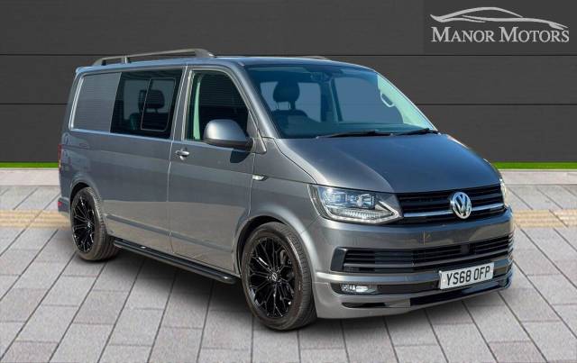 Volkswagen Transporter 2.0 TDI T32 BlueMotion Tech Highline Kombi DSG FWD SWB Euro 6 (s/s) 5dr Combi Van Diesel Grey